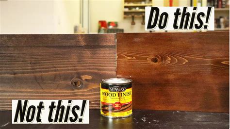 metal to wood stain